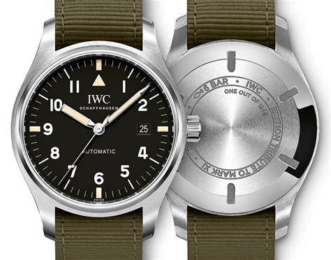 iwc mark xviii tribute to mark 11|iwc spitfire vs mark xviii.